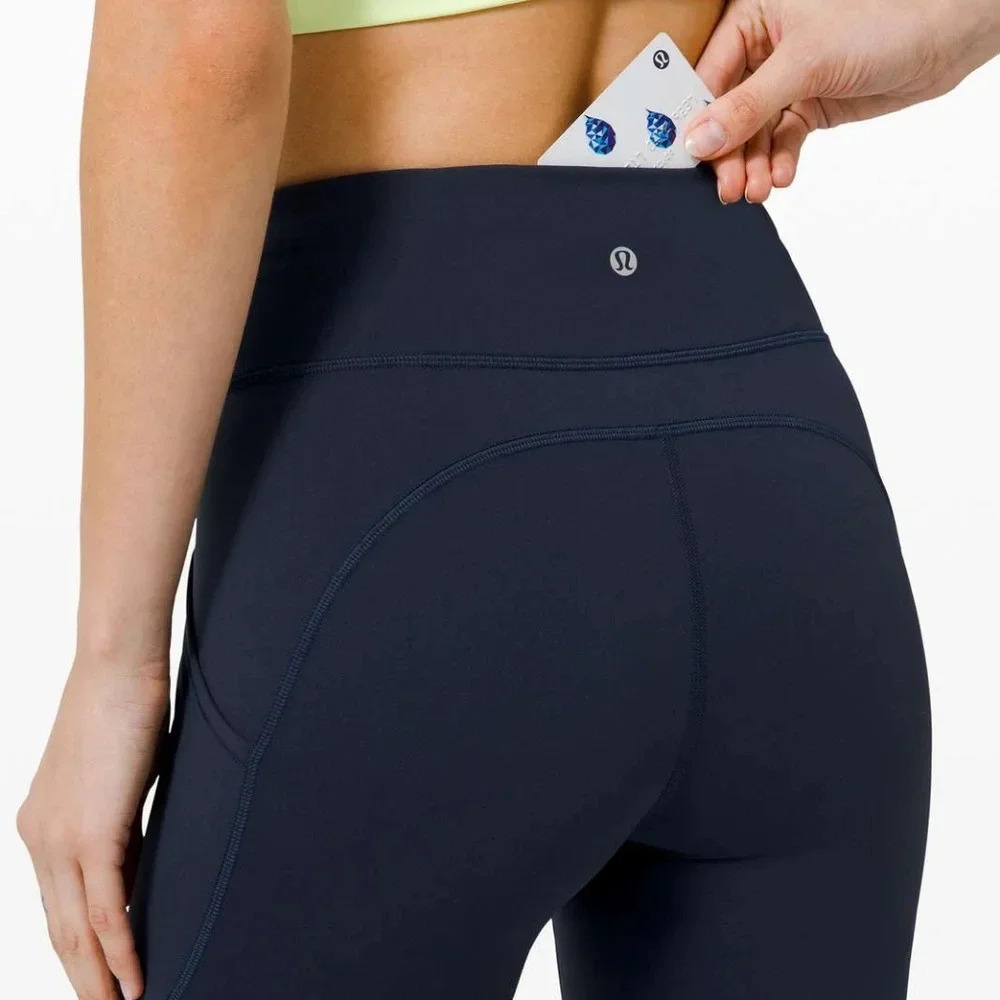 Lululemon Invigorate High-Rise Tight 25"True Navy - Picture 11 of 14